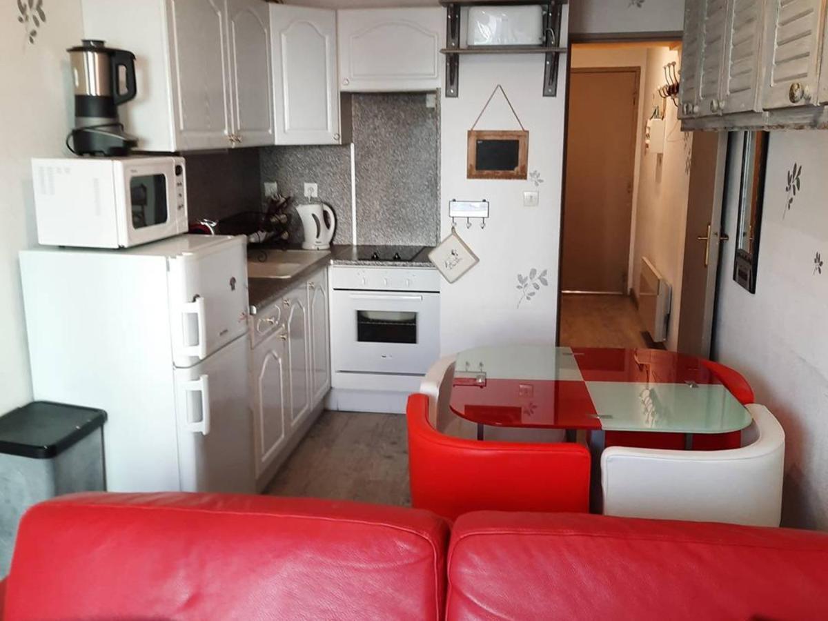 Studio Cabine Cozy Avec Terrasse, Parking, Et Casier A Ski - Ideal Famille De 4 A Bolquere - Fr-1-592-43 Exterior foto